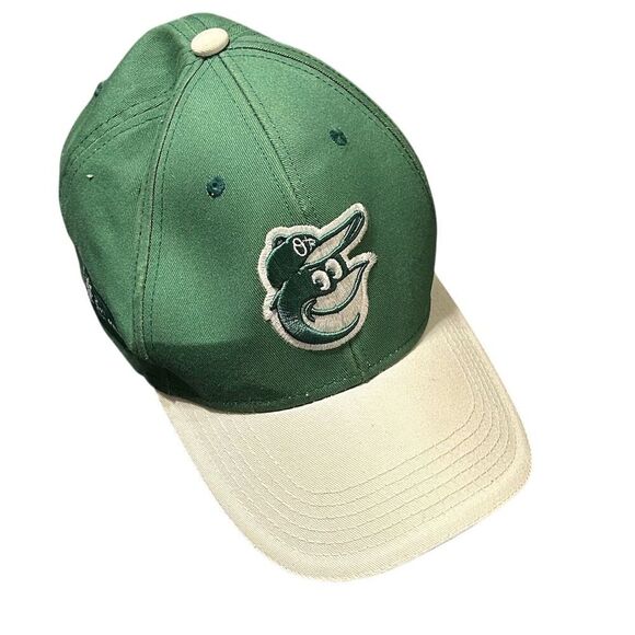 Baltimore Orioles Green Melonwear Adjustable Baseball Cap Bryn Mawr Edition - Picture 1 of 9